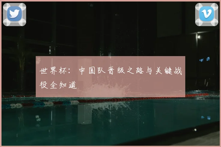世界杯：中国队晋级之路与关键战役全知道